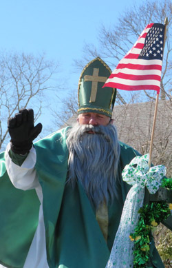 Jack Bailey as St. Patrick